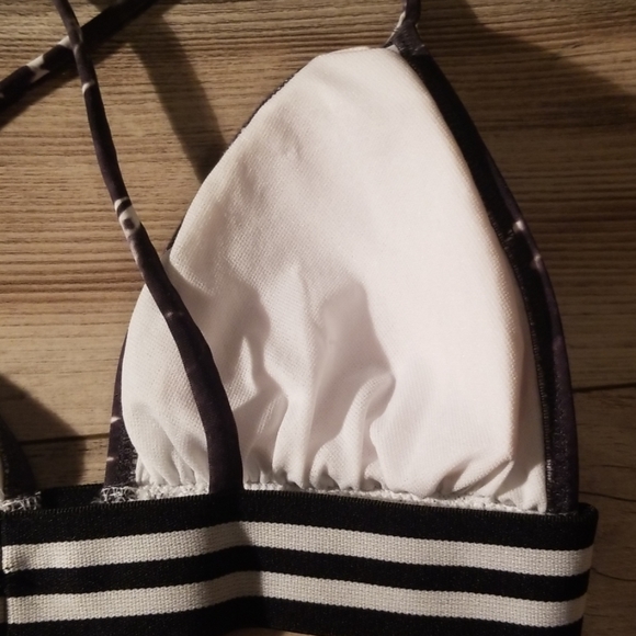 Norma Kamali marbled b/w bikini - Picture 4 of 8